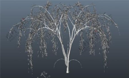 植物条纹游戏模型