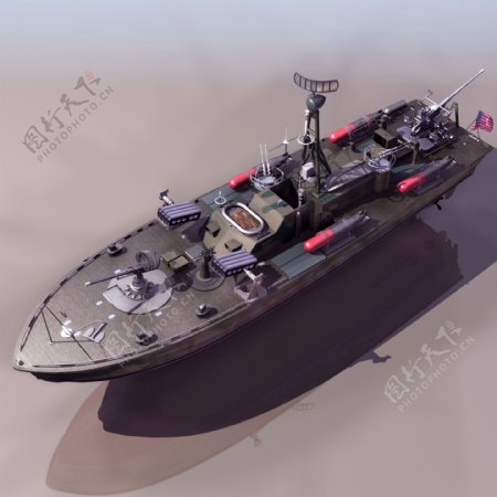 PT32船模型09