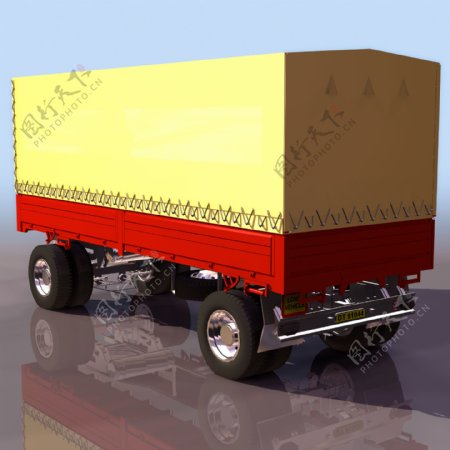 MTRAILER运货车辆模型04