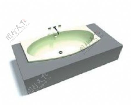 精品卫浴3d素材下载卫浴模型40