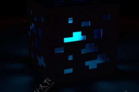 Minecraft钻石矿灯