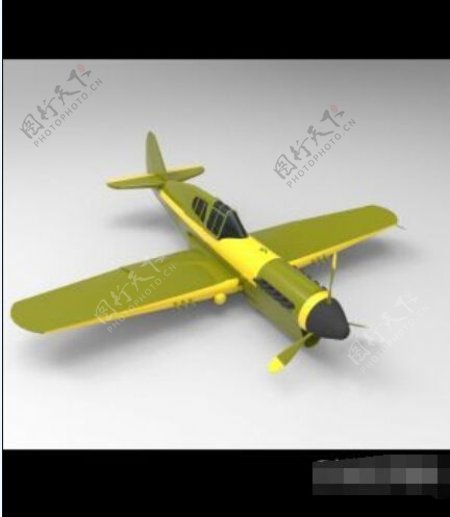 P40战斗机模型下载