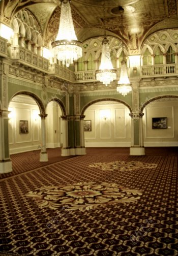 欧式大厅唯美贵族大厅