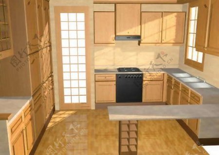 厨具典范3D卫浴厨房用品模型素材42
