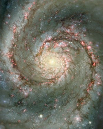 哈勃望远镜高清图片旋转星系