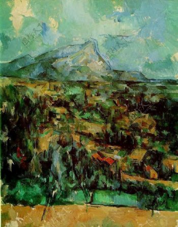 PaulCzanne0098法国画家保罗塞尚paulcezanne后印象派新印象派人物风景肖像静物油画装饰画