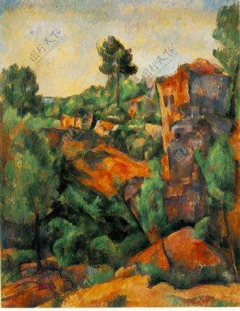 PaulCzanne0126法国画家保罗塞尚paulcezanne后印象派新印象派人物风景肖像静物油画装饰画