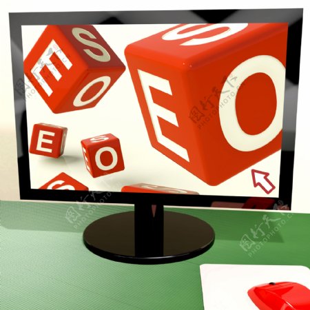 SEO骰子计算机显示在线网站优化