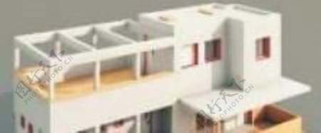 别墅3D模型建筑模型66