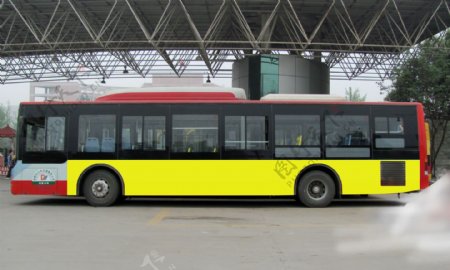 公交车效果贴图