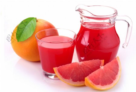 葡萄柚果汁图片