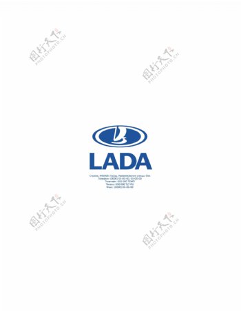 LADAlogo设计欣赏LADA汽车logo大全下载标志设计欣赏