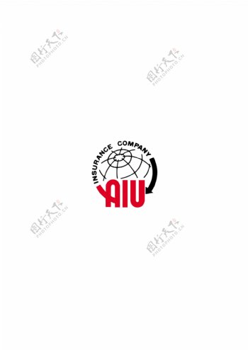 AIUlogo设计欣赏AIU保险公司标志下载标志设计欣赏