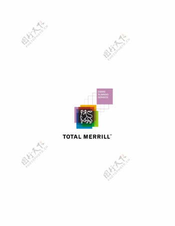 MerrillLynch5logo设计欣赏MerrillLynch5信贷机构LOGO下载标志设计欣赏