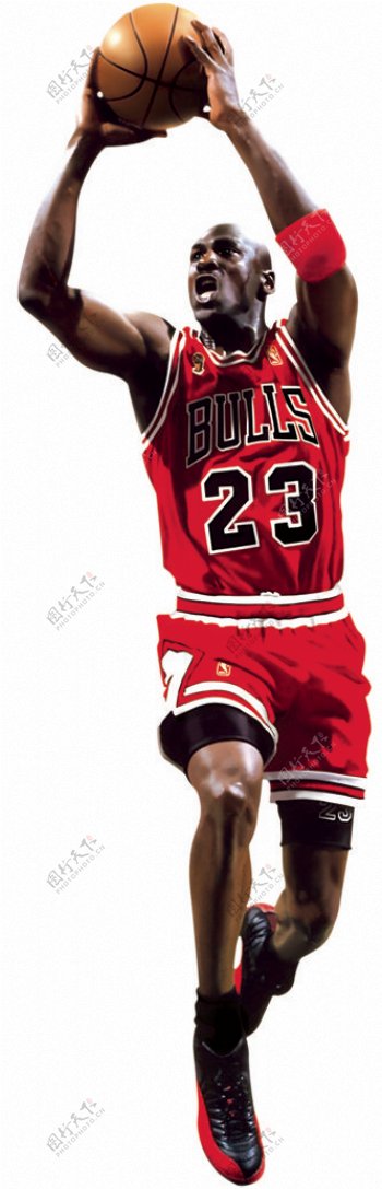 NBA篮球明星乔丹图片