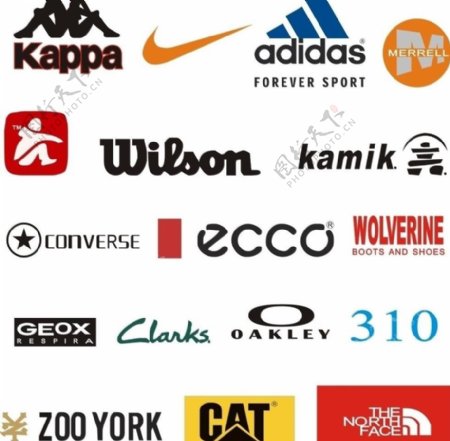 外贸鞋品牌logo图片