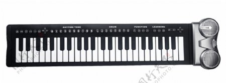 手卷式硅胶电子钢琴图片