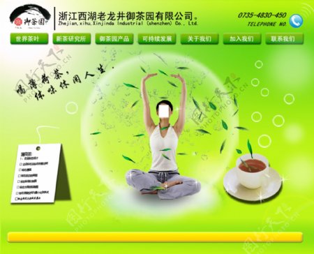 茶类网站图片