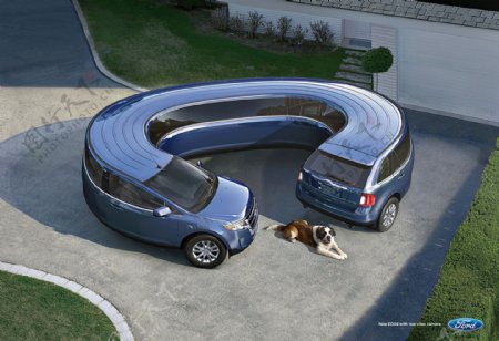 福特汽车广告设计图片