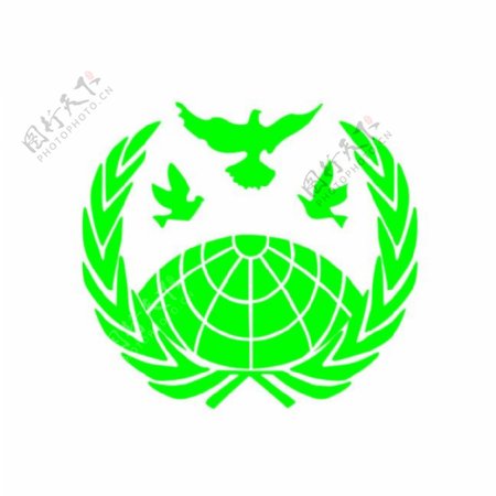 联合国NGO绿色产业联盟标志