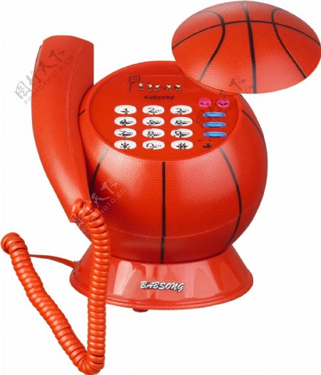 足球形状电话机图片