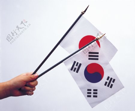 日韩国旗图片