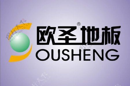 欧圣地板ousheng家装标志logo矢量图图片