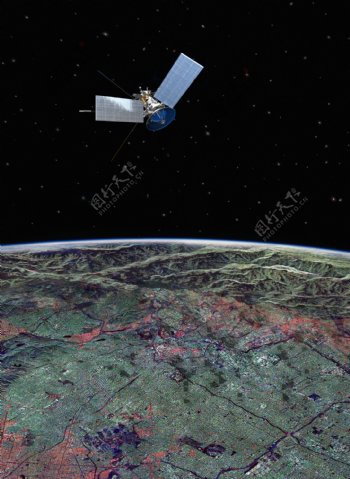 太空卫星图片
