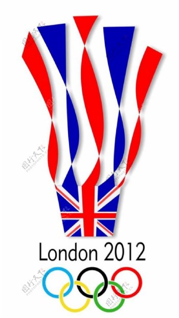 2012伦敦奥运会标志PSD设计素材