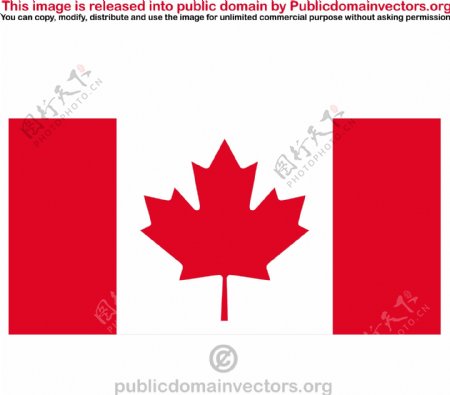加拿大矢量标志