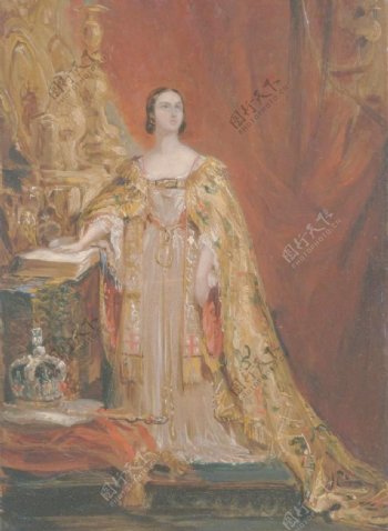 1838年的六月二十八日维多利亚女王加冕誓言