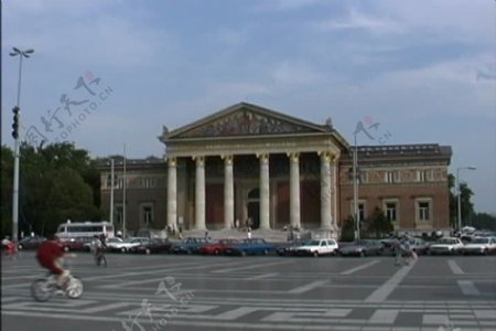 布达佩斯博物馆中央欧洲股票的录像视频免费下载