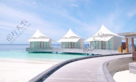 马尔代夫伊露岛海景房图片