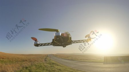 3D印刷的微型直升机