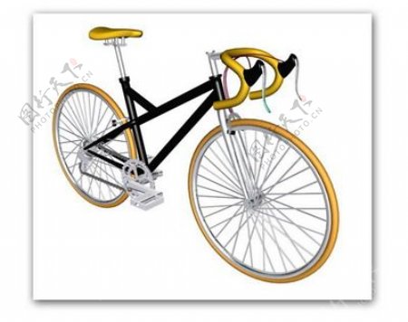 交通运输自行车3d模型3d素材13
