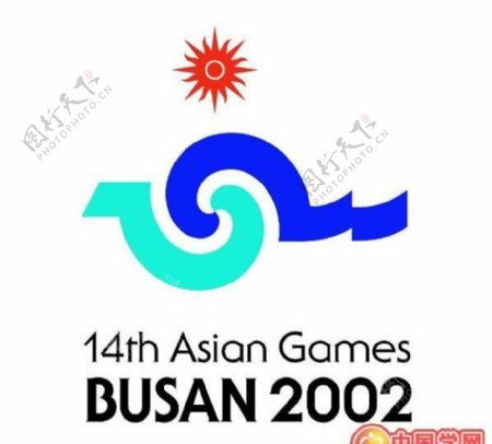 矢量2002韩国釜山亚运会会徽