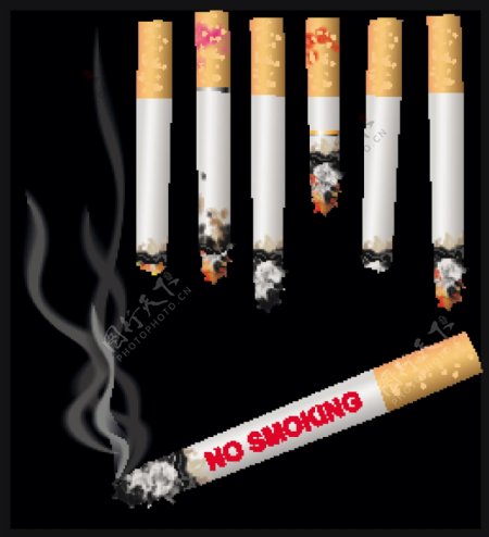 创意禁止吸烟广告