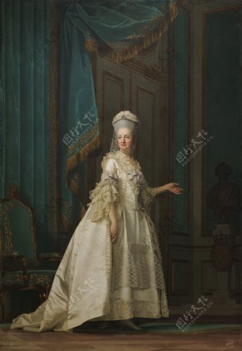 丹麦王后朱莉安玛丽图片