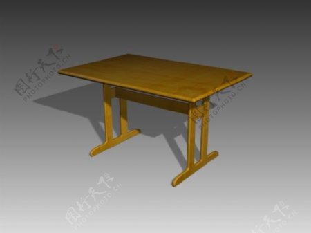 常见的桌子3d模型家具3d模型36