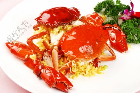 咖喱耨米蟹图片