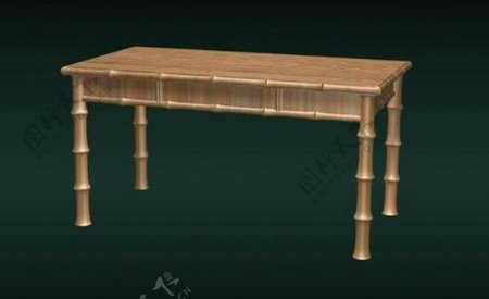 室内家具之外国桌子133D模型