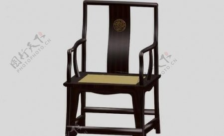 明清家具椅子3D模型a012