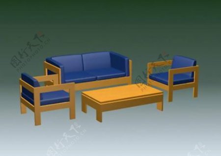 3D沙发办公家具模型20080920更新6