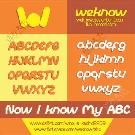 ABC的字体