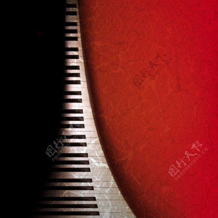 钢琴背景底纹图片