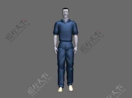 人物男性3d模型素材人物模型素材免费下载3d人体效果7