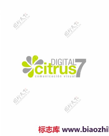 digitalcitrus7logo设计欣赏digitalcitrus7服务公司LOGO下载标志设计欣赏
