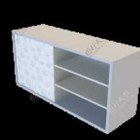 3D文件柜模型