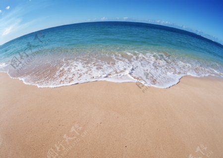 蓝天海岛风情旅游观光沙滩风情海边海浪异国风情