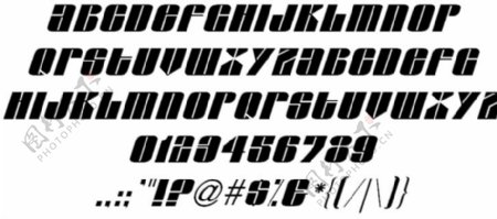 glypic字体